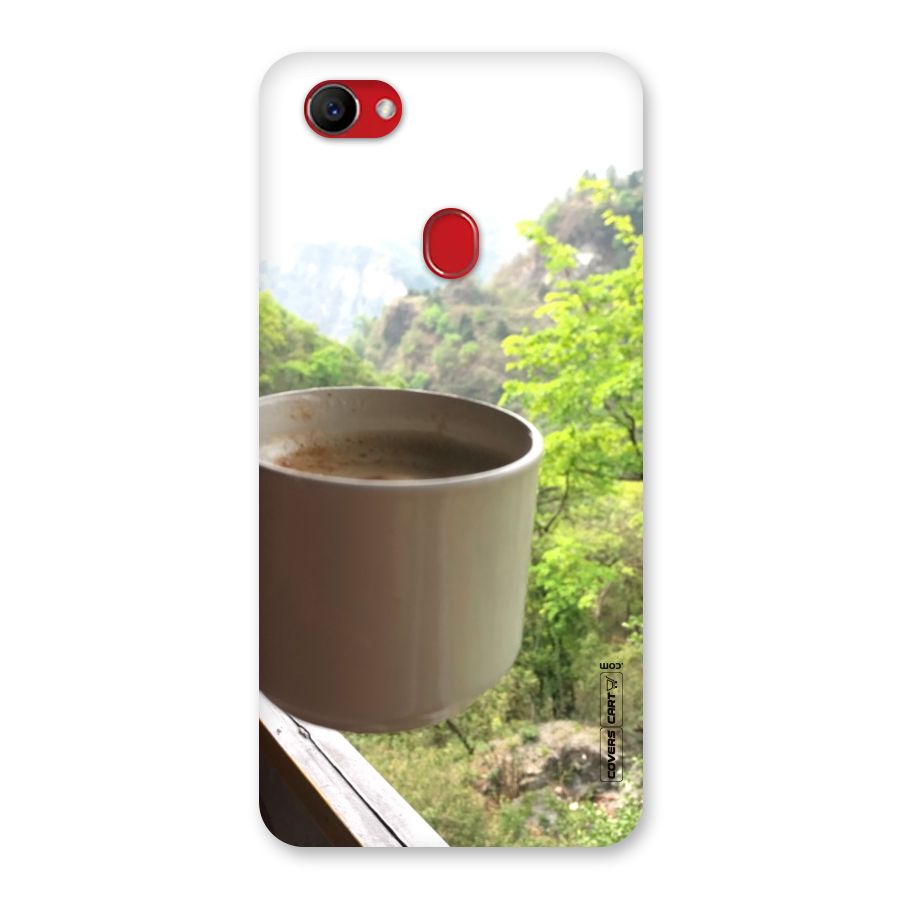 Chai With Mountain View Back Case for Oppo F7