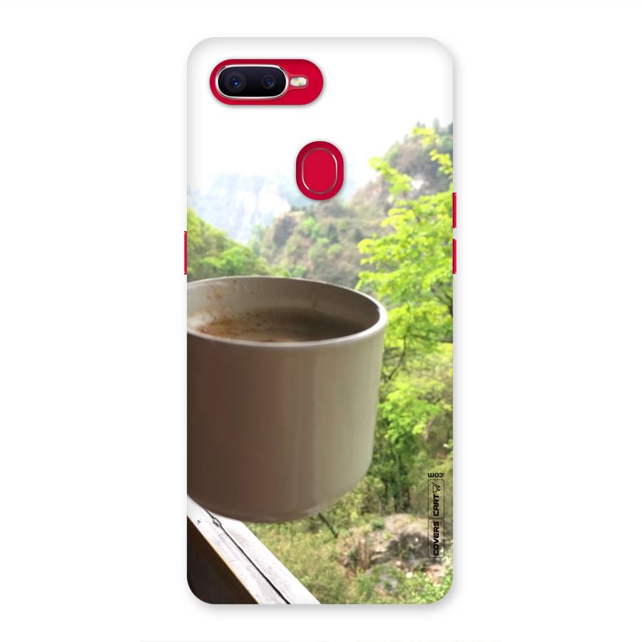 Chai With Mountain View Back Case for Oppo F9 Pro