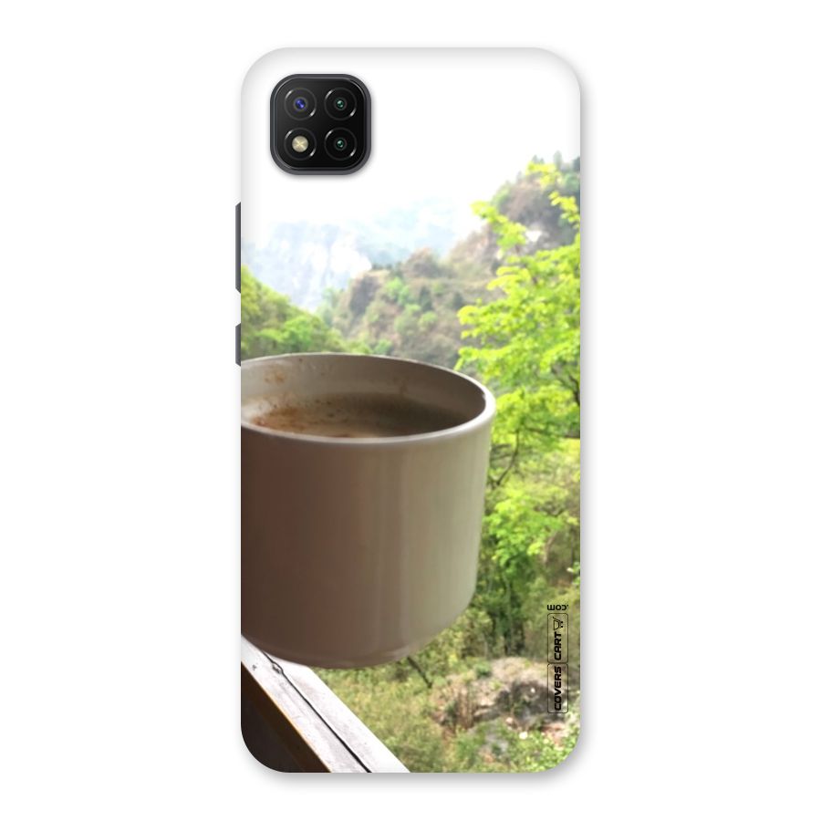 Chai With Mountain View Back Case for Poco C3