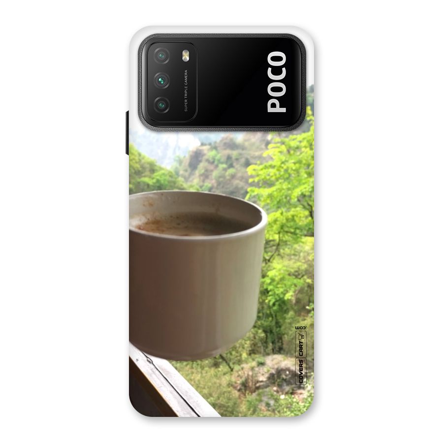 Chai With Mountain View Back Case for Poco M3