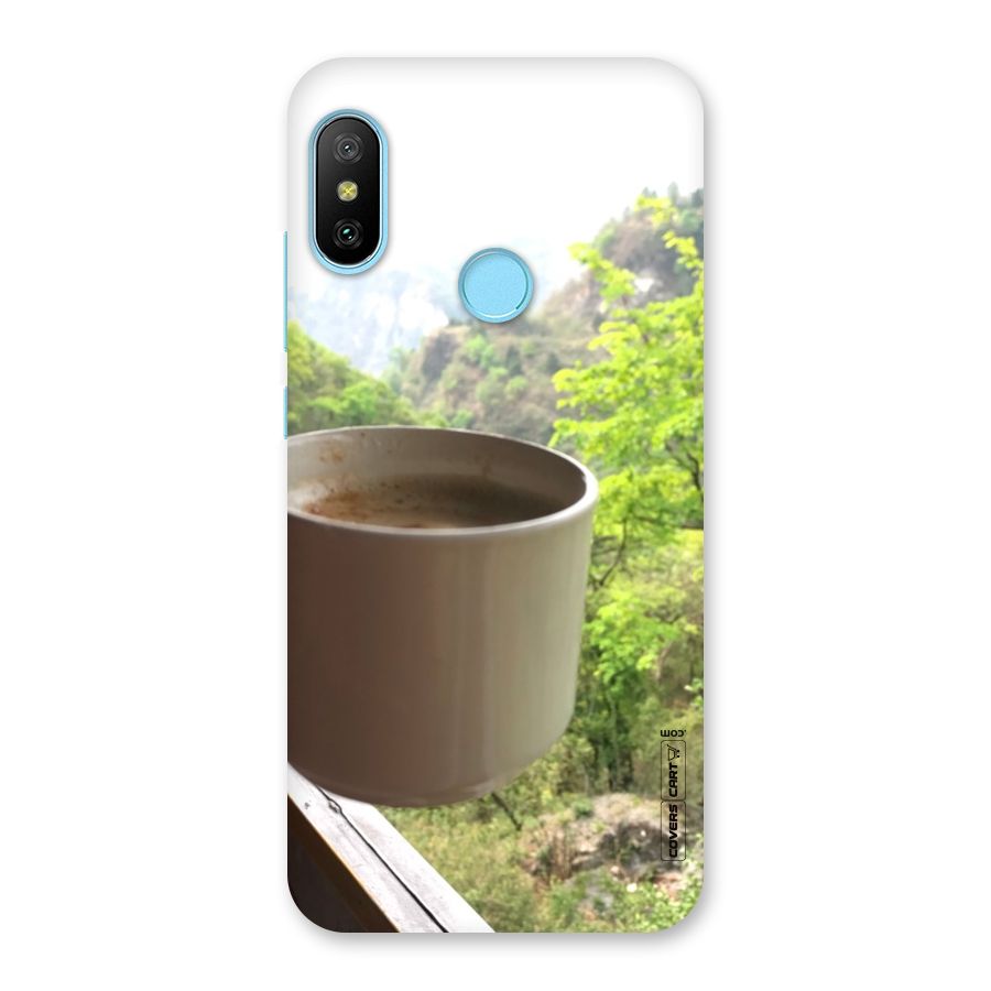 Chai With Mountain View Back Case for Redmi 6 Pro