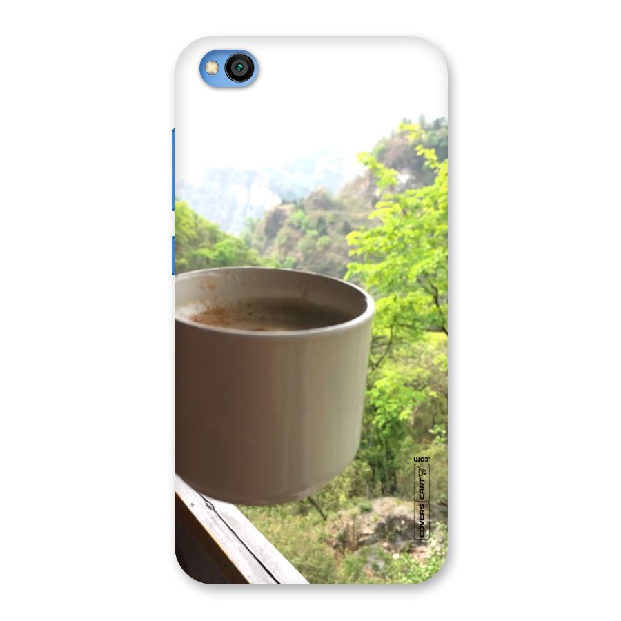 Chai With Mountain View Back Case for Redmi Go