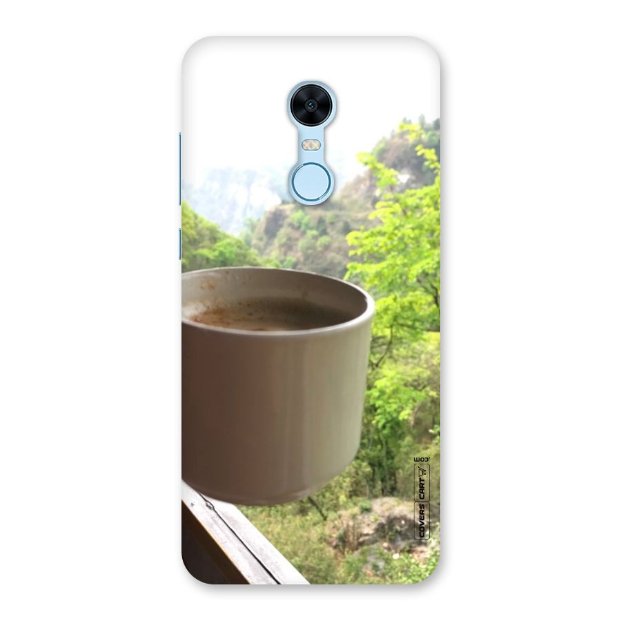Chai With Mountain View Back Case for Redmi Note 5
