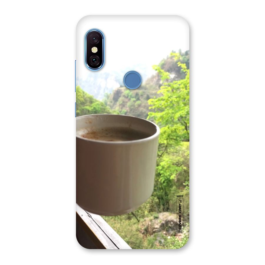 Chai With Mountain View Back Case for Redmi Note 6 Pro
