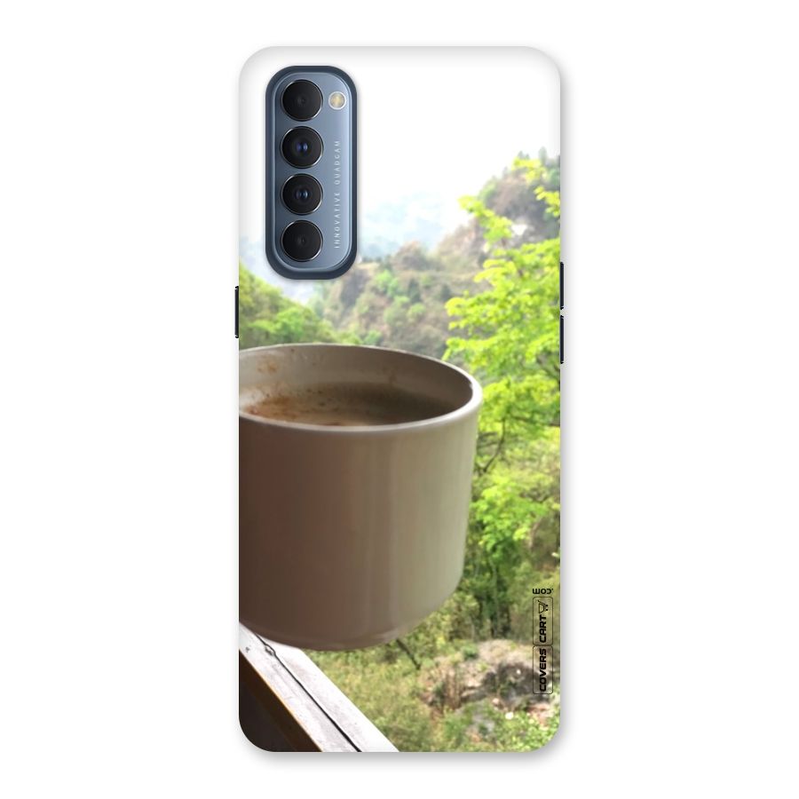 Chai With Mountain View Back Case for Reno4 Pro