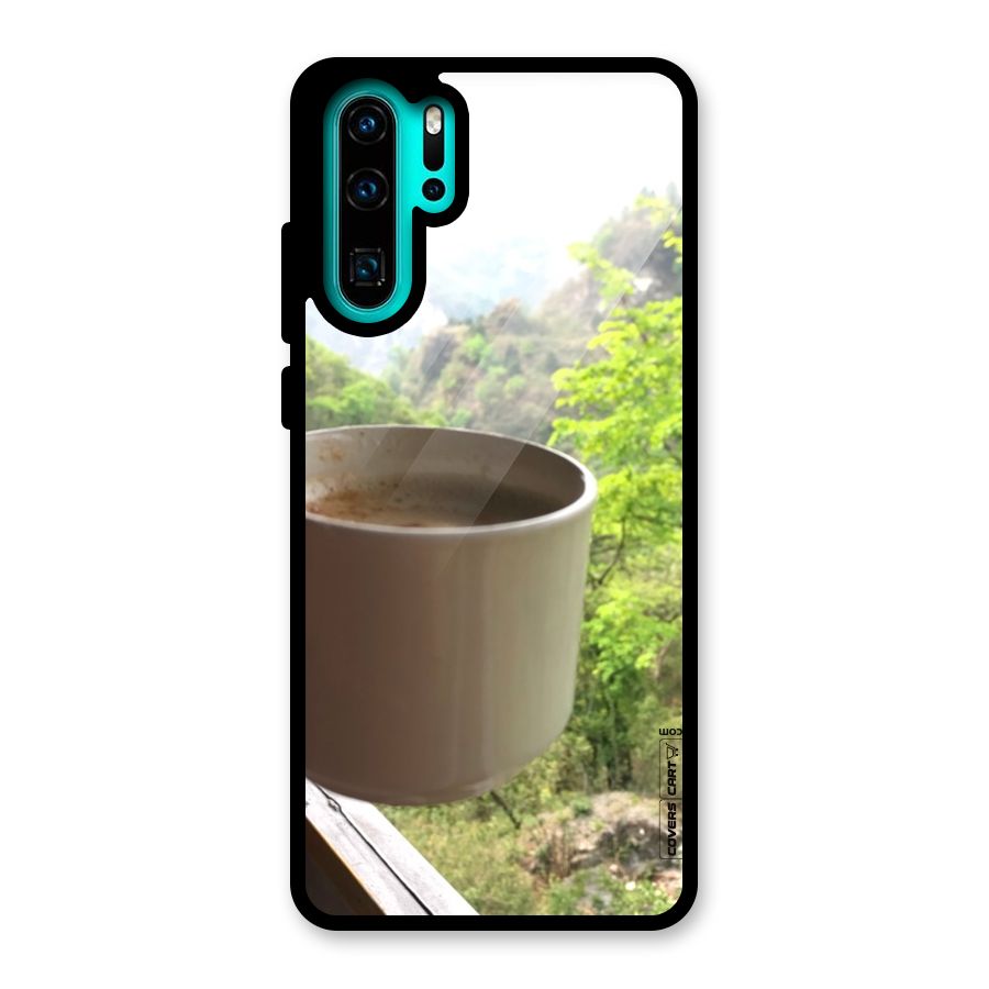 Chai With Mountain View Glass Back Case for Huawei P30 Pro