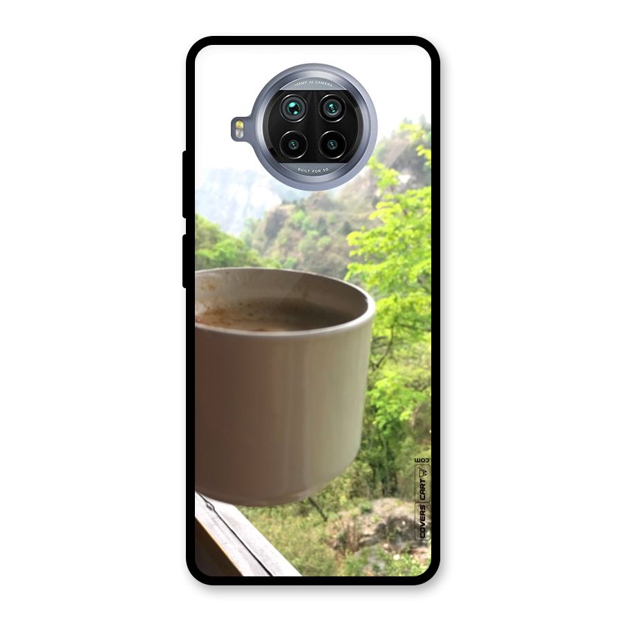Chai With Mountain View Glass Back Case for Mi 10i