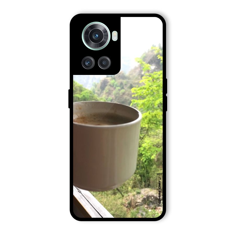 Chai With Mountain View Glass Back Case for OnePlus 10R