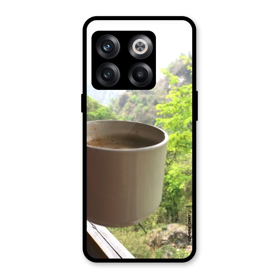 Chai With Mountain View Glass Back Case for OnePlus 10T