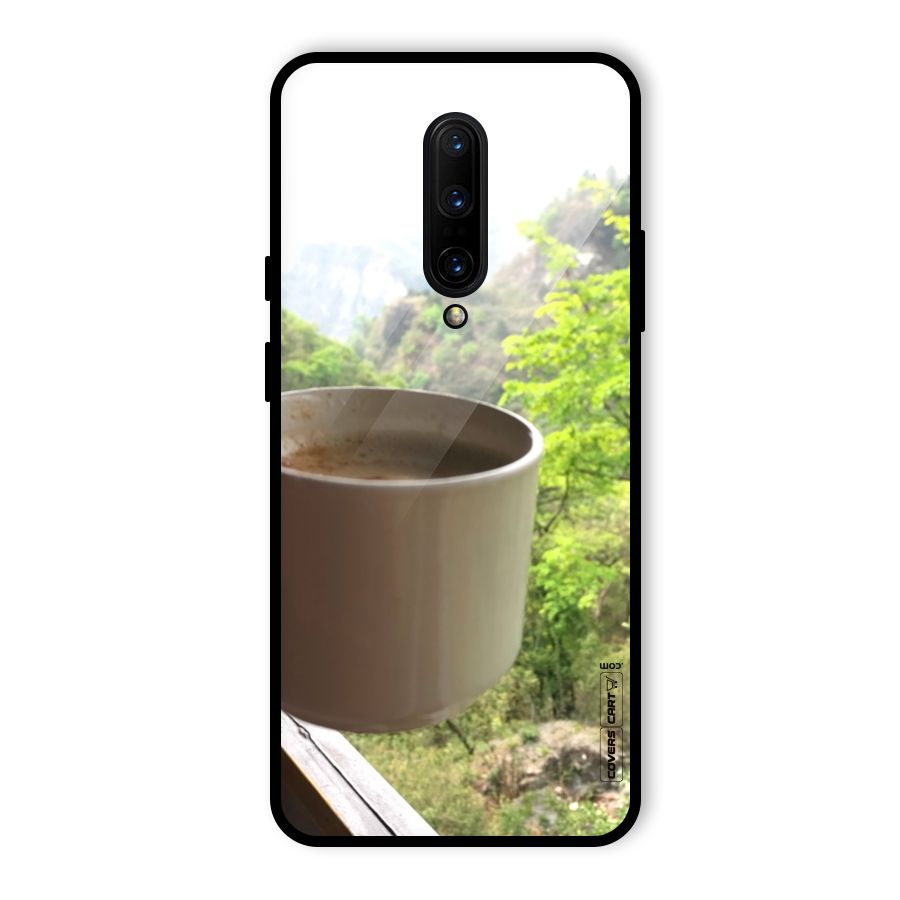 Chai With Mountain View Glass Back Case for OnePlus 7 Pro