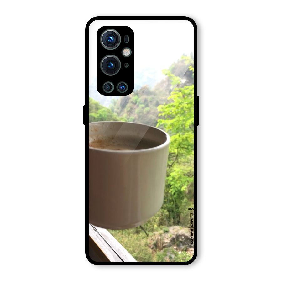 Chai With Mountain View Glass Back Case for OnePlus 9 Pro