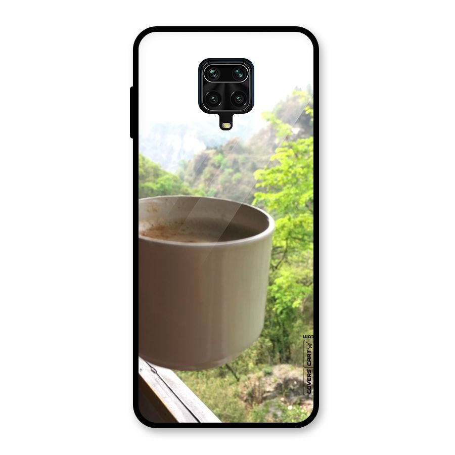 Chai With Mountain View Glass Back Case for Poco M2 Pro