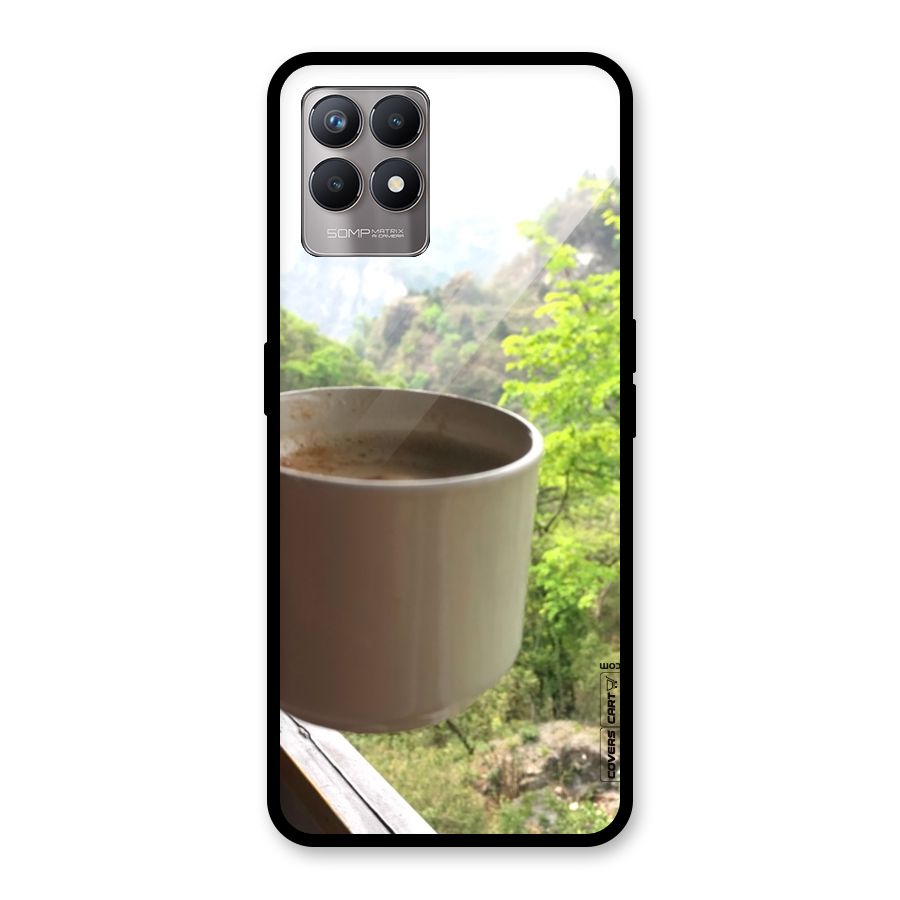 Chai With Mountain View Glass Back Case for Realme Narzo 50