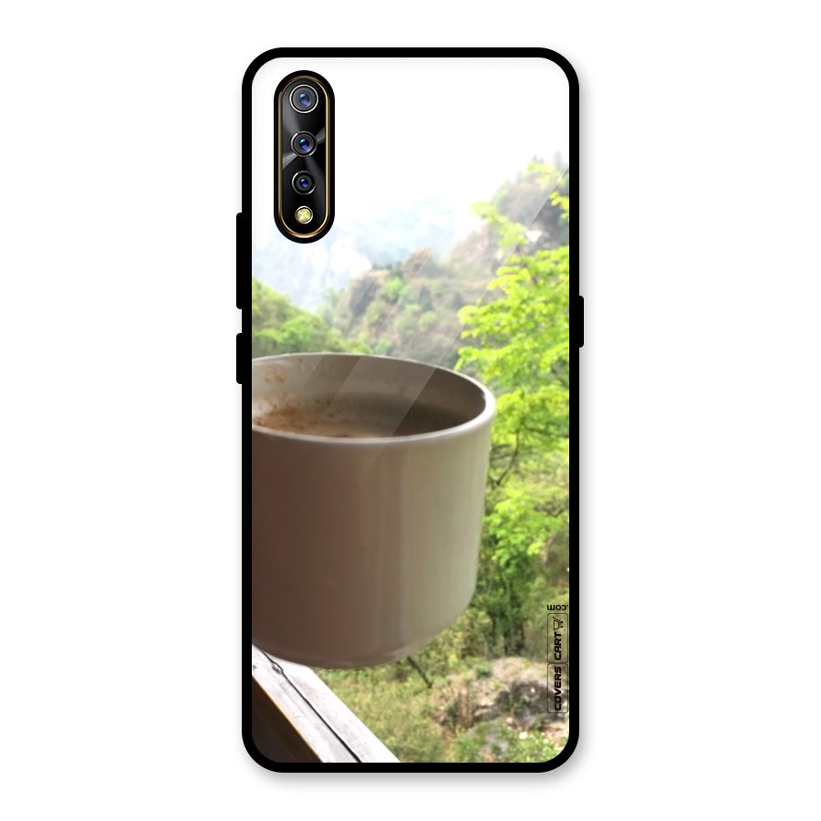 Chai With Mountain View Glass Back Case for Vivo S1