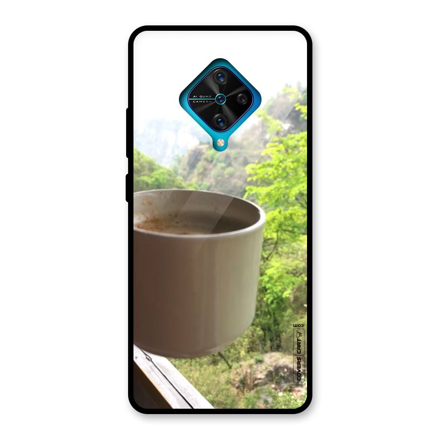 Chai With Mountain View Glass Back Case for Vivo S1 Pro