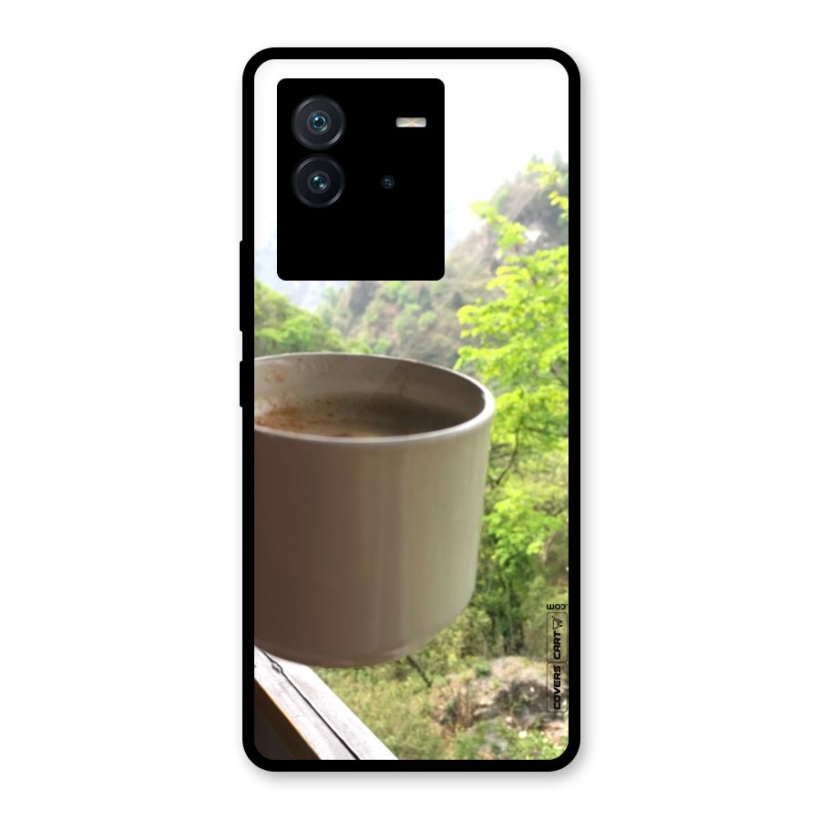 Chai With Mountain View Glass Back Case for Vivo iQOO Neo 6 5G