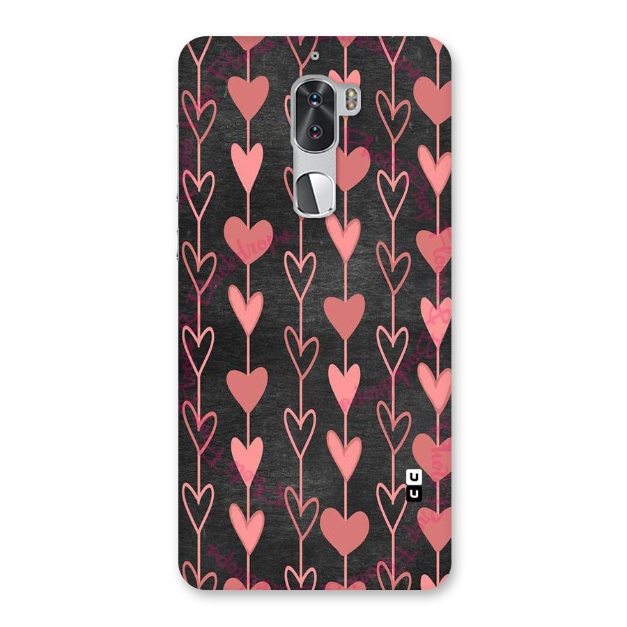 Chain Of Hearts Back Case for Coolpad Cool 1