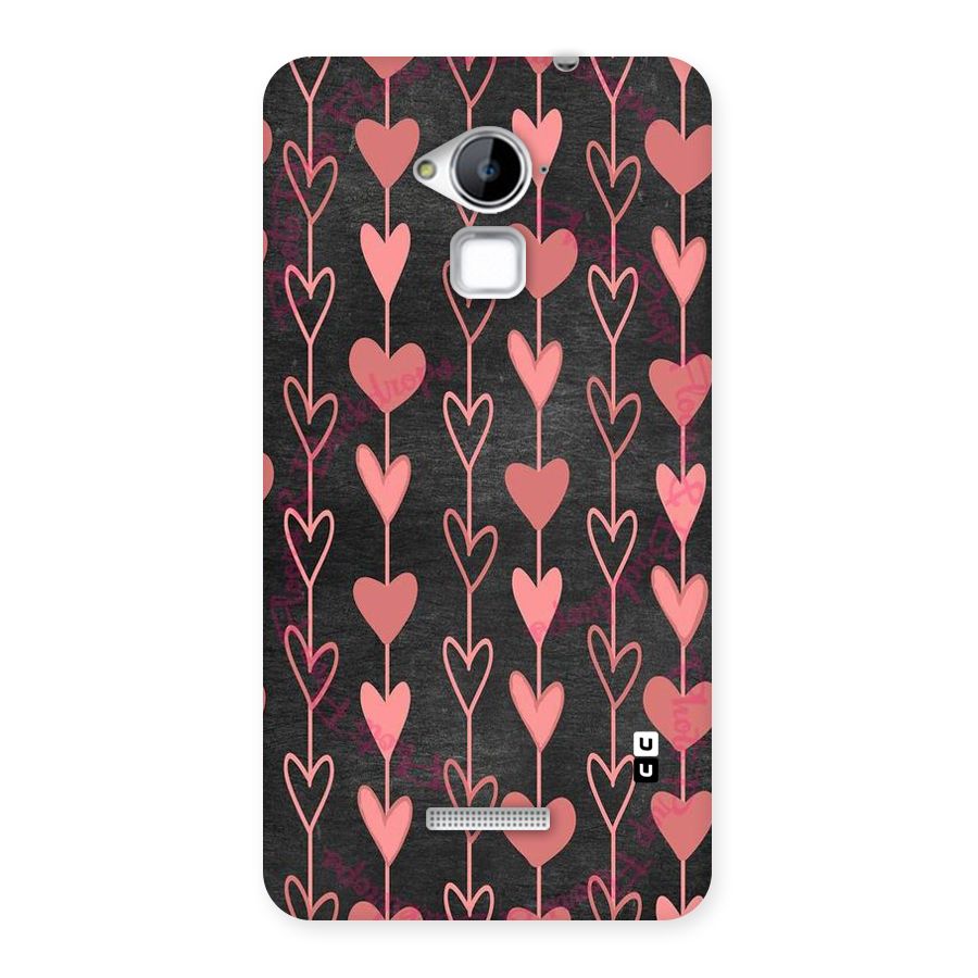 Chain Of Hearts Back Case for Coolpad Note 3