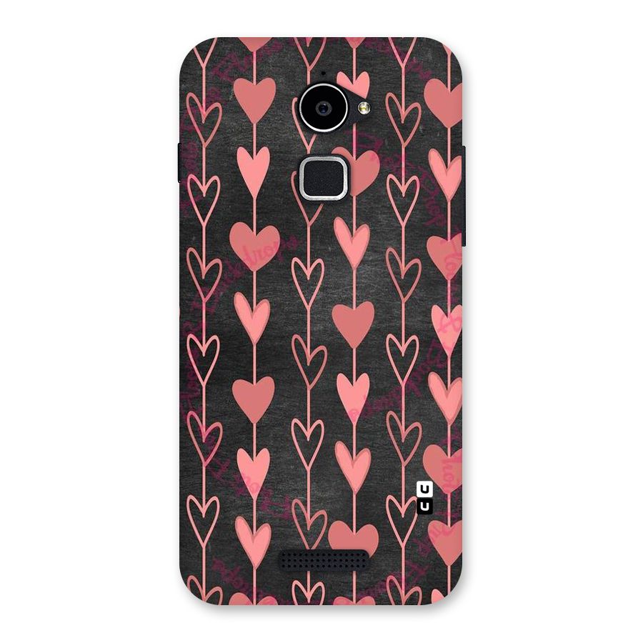 Chain Of Hearts Back Case for Coolpad Note 3 Lite