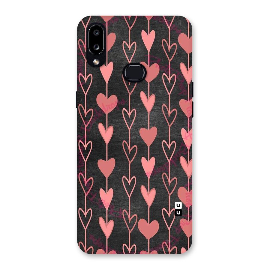 Chain Of Hearts Back Case for Galaxy A10s