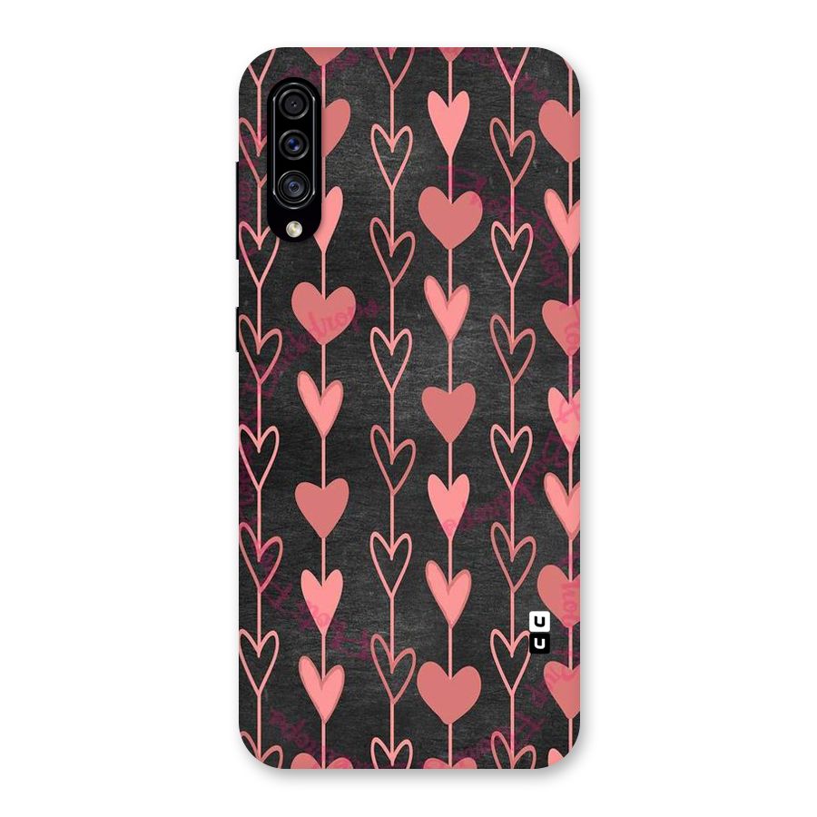 Chain Of Hearts Back Case for Galaxy A30s
