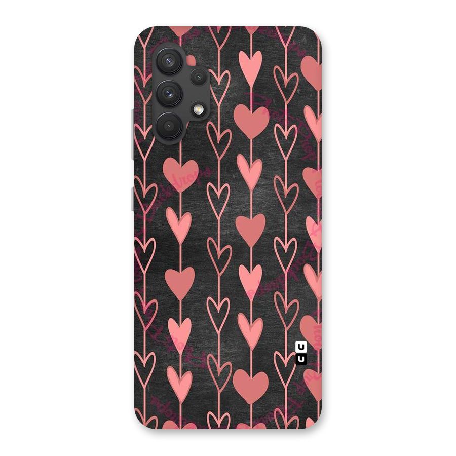 Chain Of Hearts Back Case for Galaxy A32