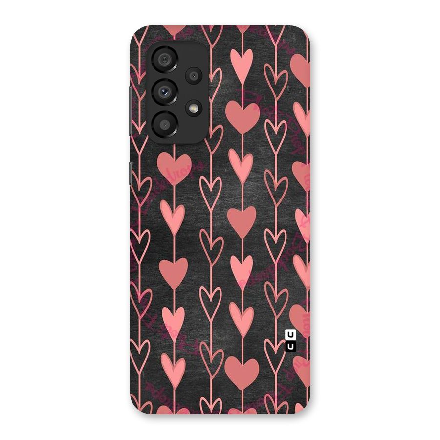 Chain Of Hearts Back Case for Galaxy A33 5G