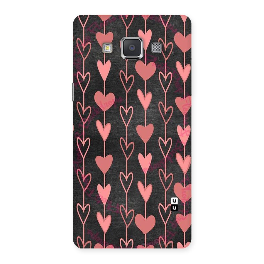 Chain Of Hearts Back Case for Galaxy Grand 3