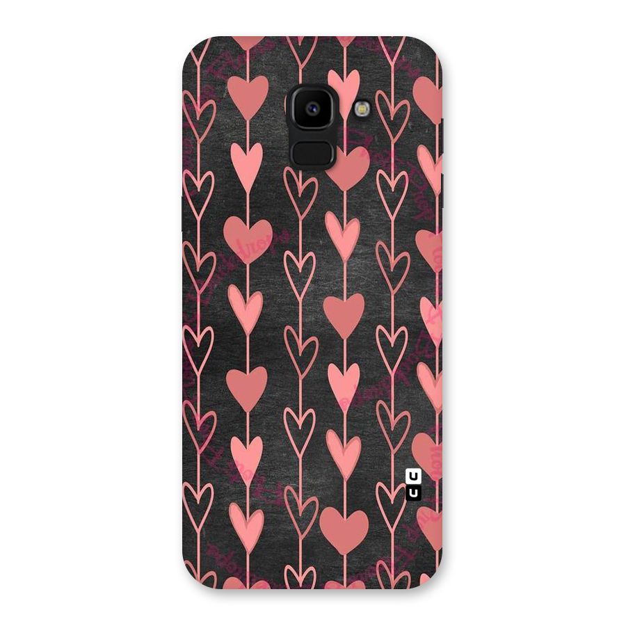 Chain Of Hearts Back Case for Galaxy J6