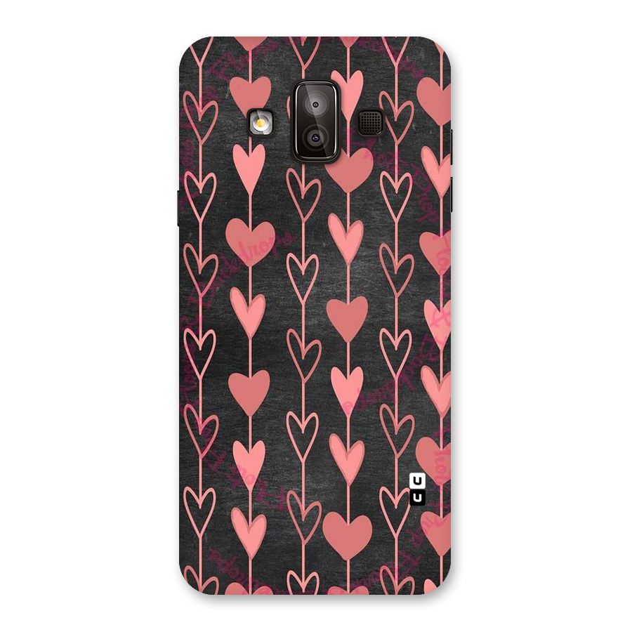 Chain Of Hearts Back Case for Galaxy J7 Duo