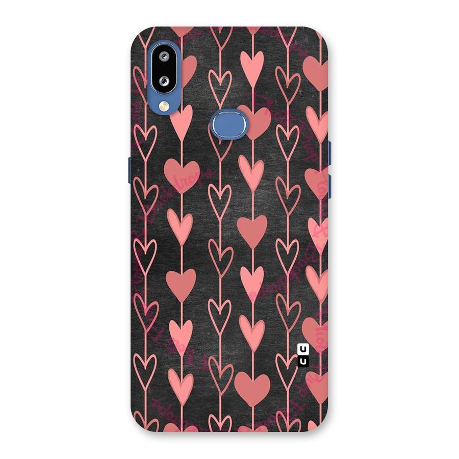 Chain Of Hearts Back Case for Galaxy M01s