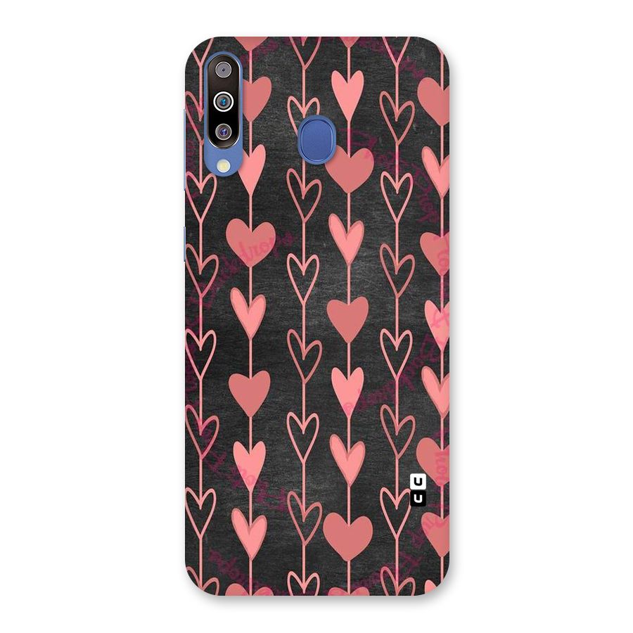 Chain Of Hearts Back Case for Galaxy M30