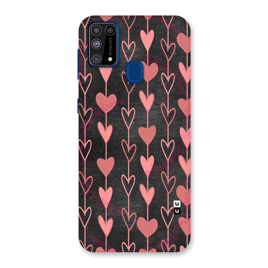 Chain Of Hearts Back Case for Galaxy M31