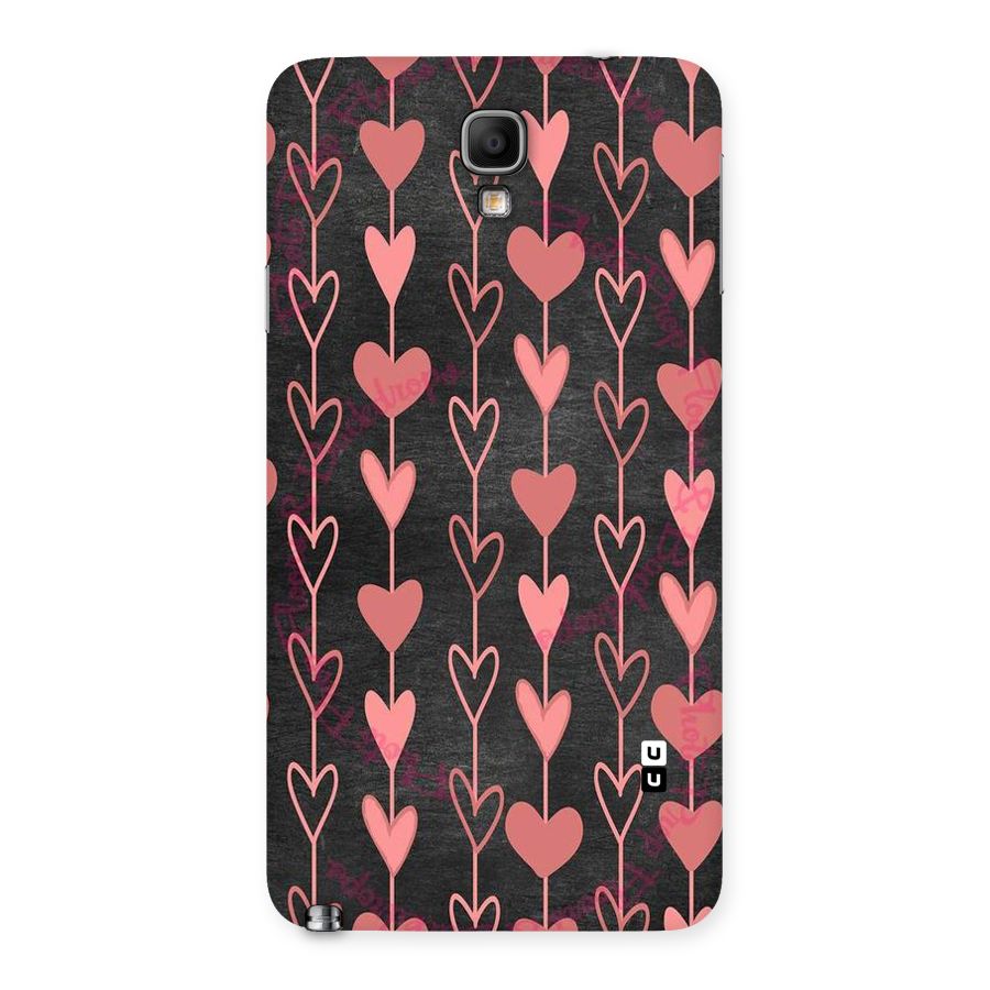 Chain Of Hearts Back Case for Galaxy Note 3 Neo