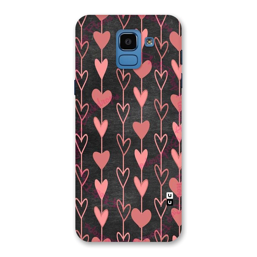 Chain Of Hearts Back Case for Galaxy On6