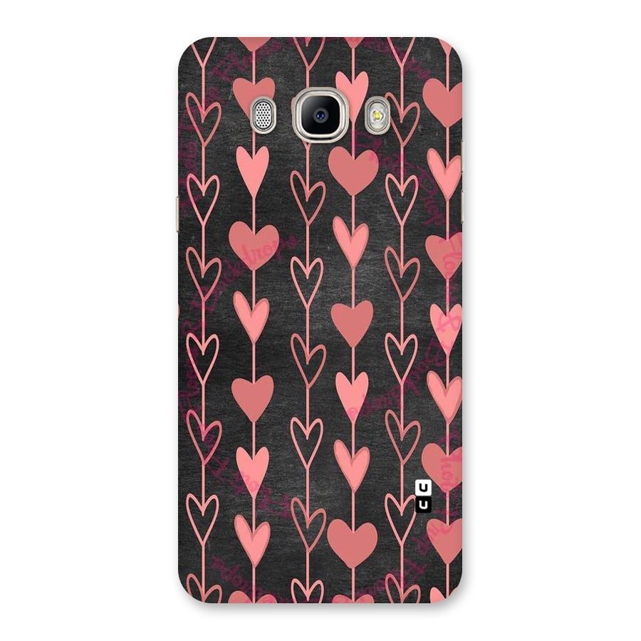 Chain Of Hearts Back Case for Galaxy On8