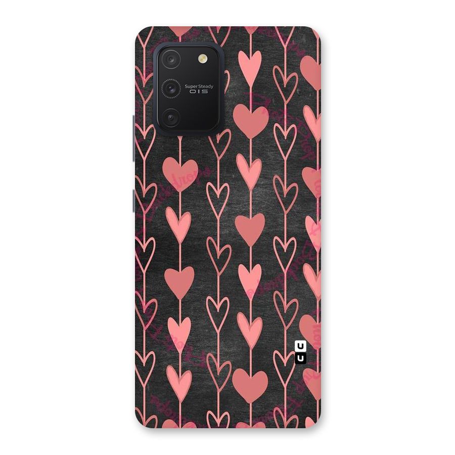 Chain Of Hearts Back Case for Galaxy S10 Lite