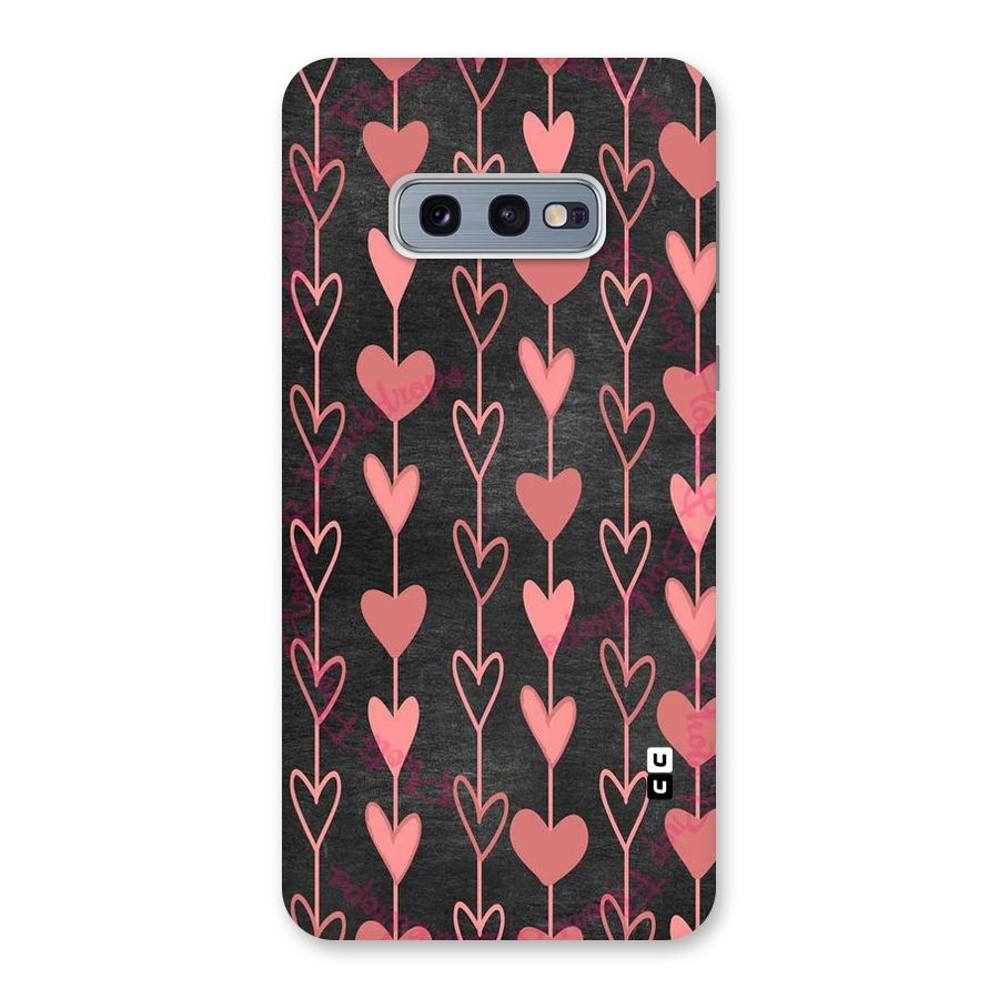 Chain Of Hearts Back Case for Galaxy S10e