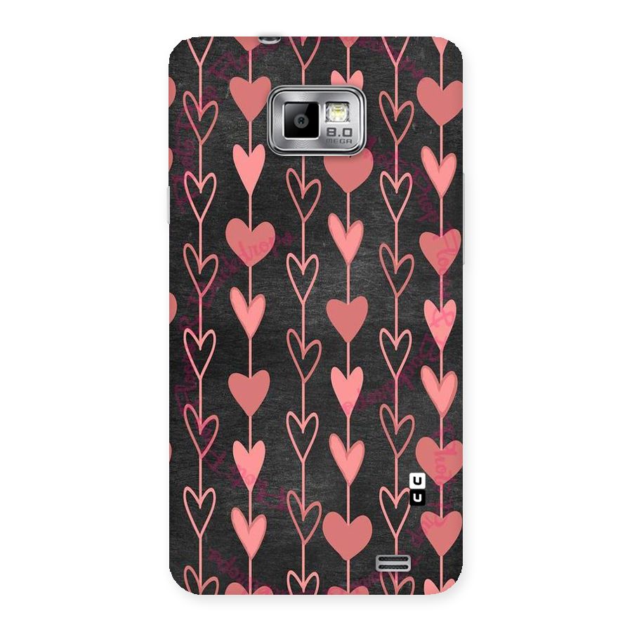 Chain Of Hearts Back Case for Galaxy S2