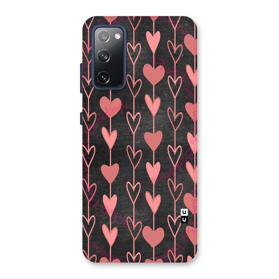 Chain Of Hearts Back Case for Galaxy S20 FE