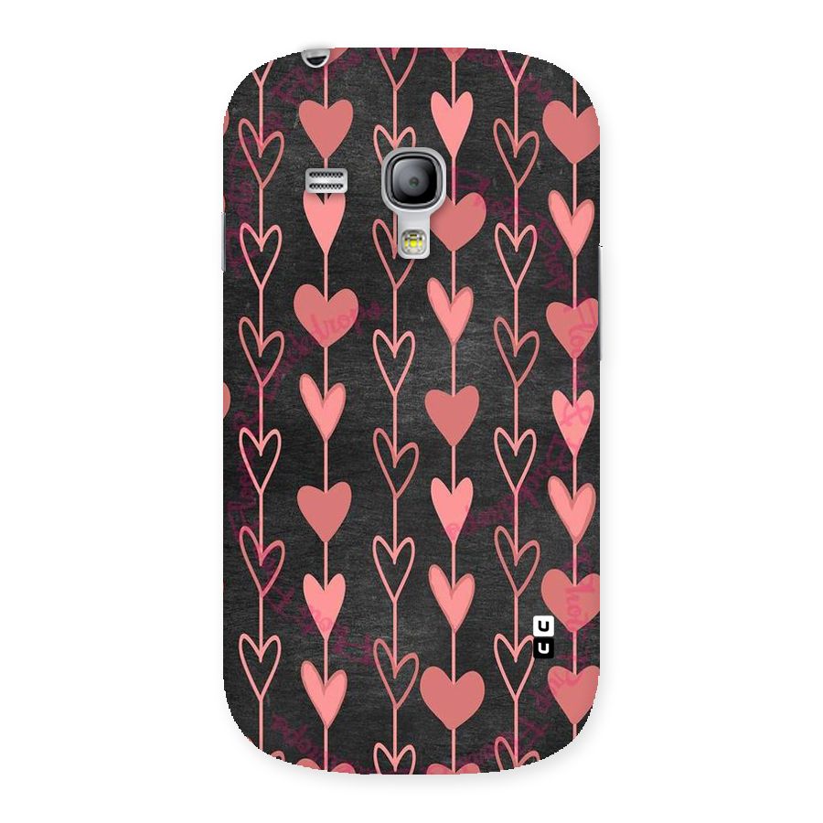 Chain Of Hearts Back Case for Galaxy S3 Mini