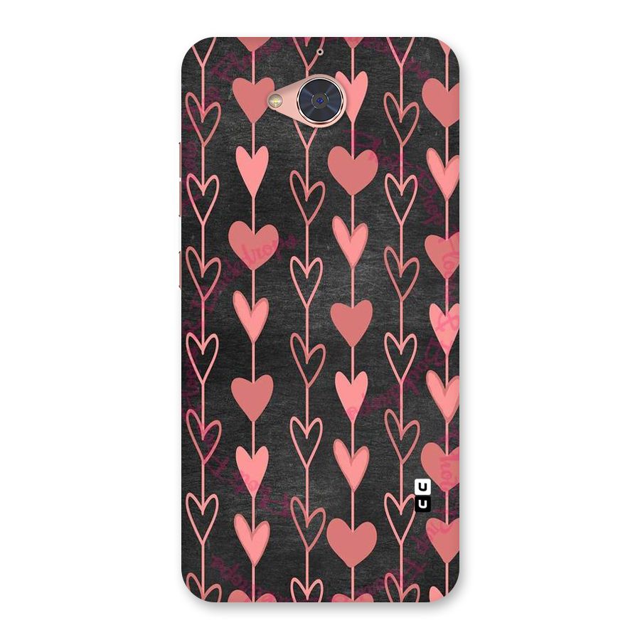 Chain Of Hearts Back Case for Gionee S6 Pro