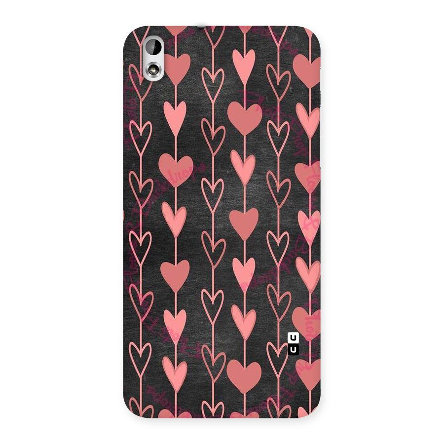Chain Of Hearts Back Case for HTC Desire 816s