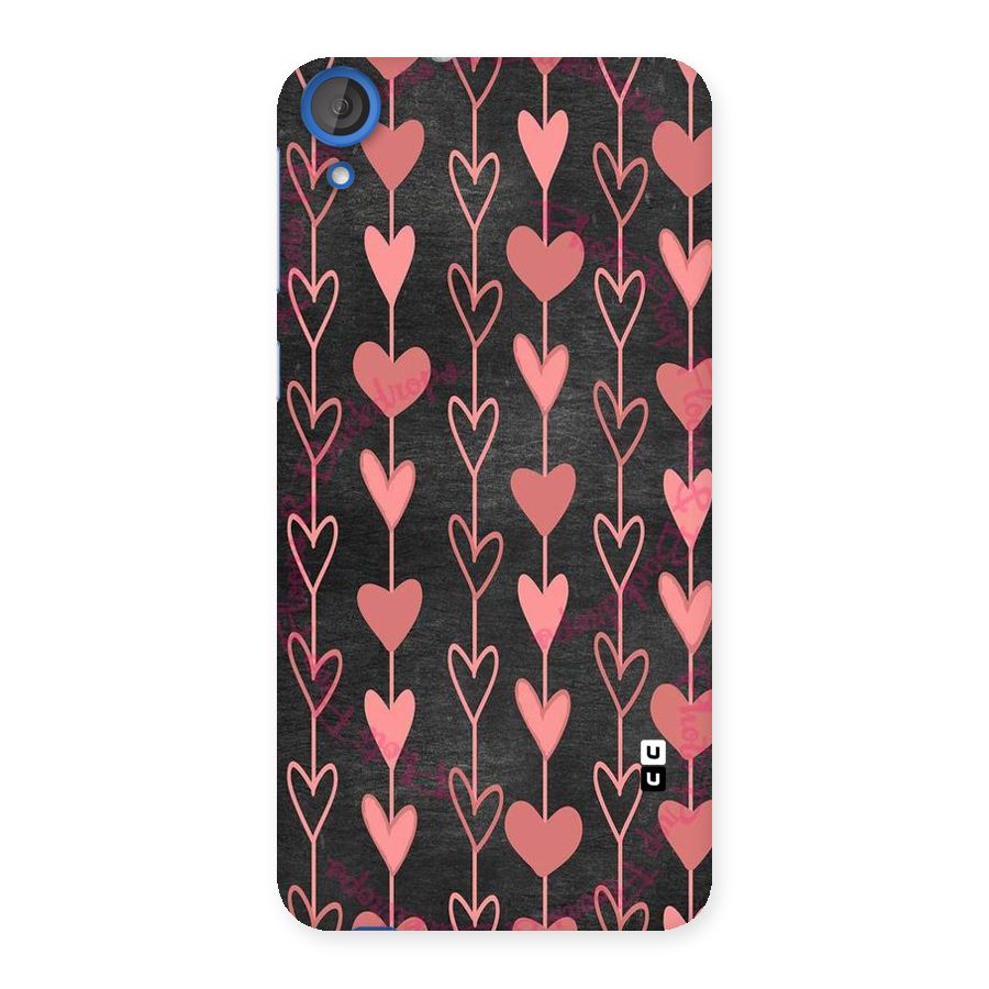 Chain Of Hearts Back Case for HTC Desire 820