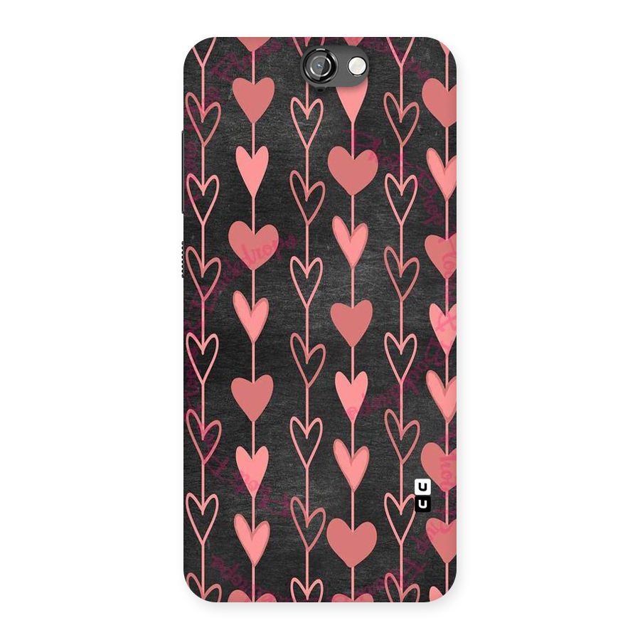 Chain Of Hearts Back Case for HTC One A9