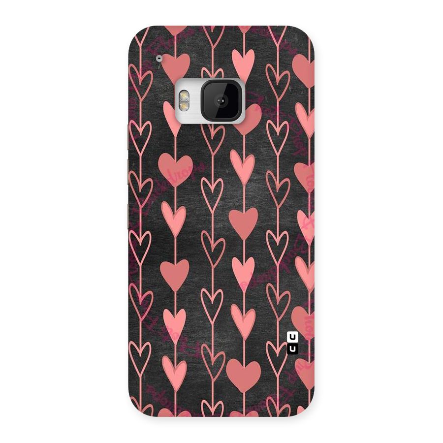 Chain Of Hearts Back Case for HTC One M9