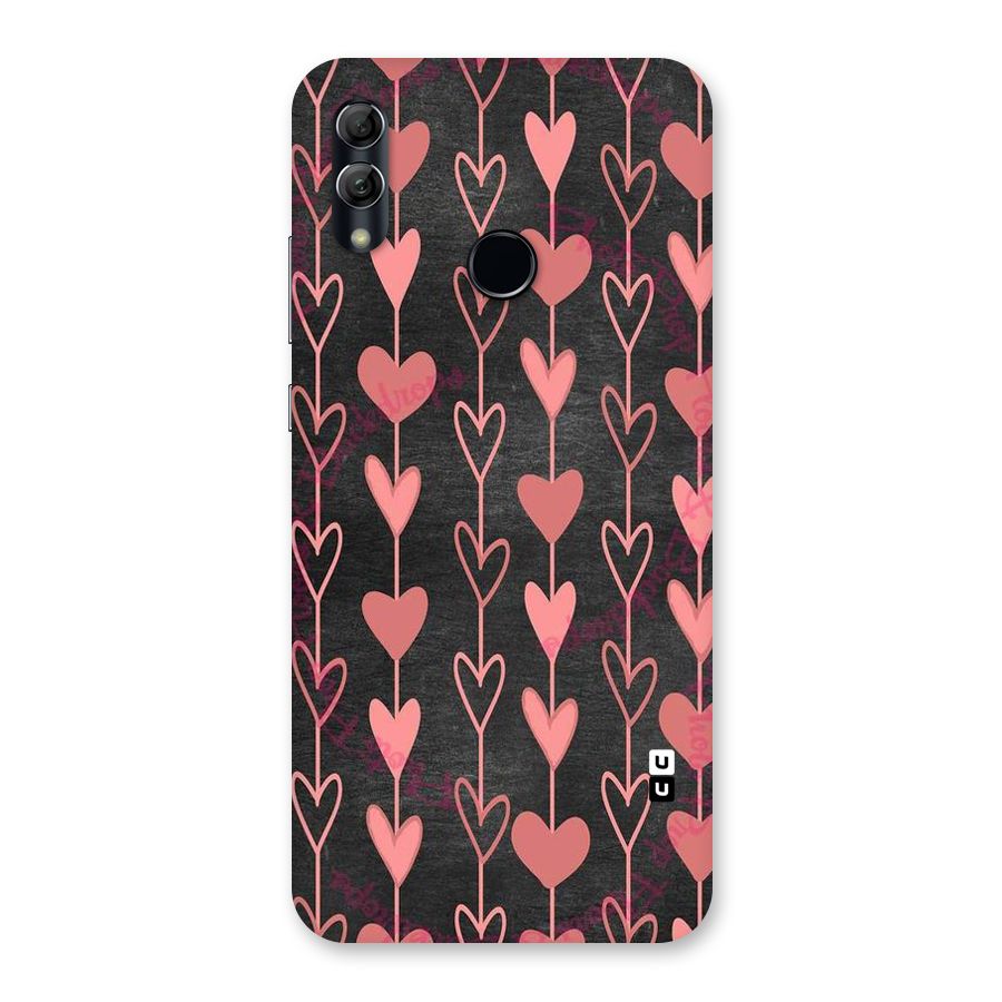 Chain Of Hearts Back Case for Honor 10 Lite