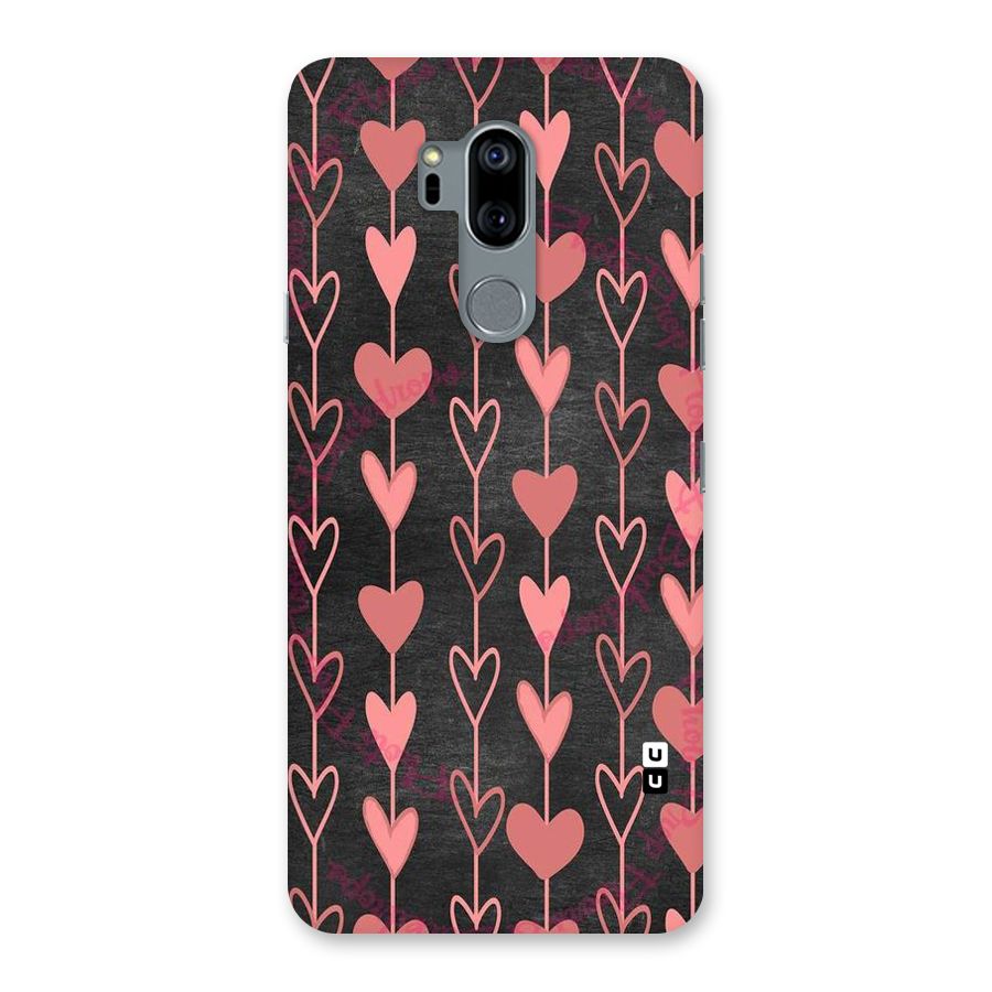 Chain Of Hearts Back Case for LG G7