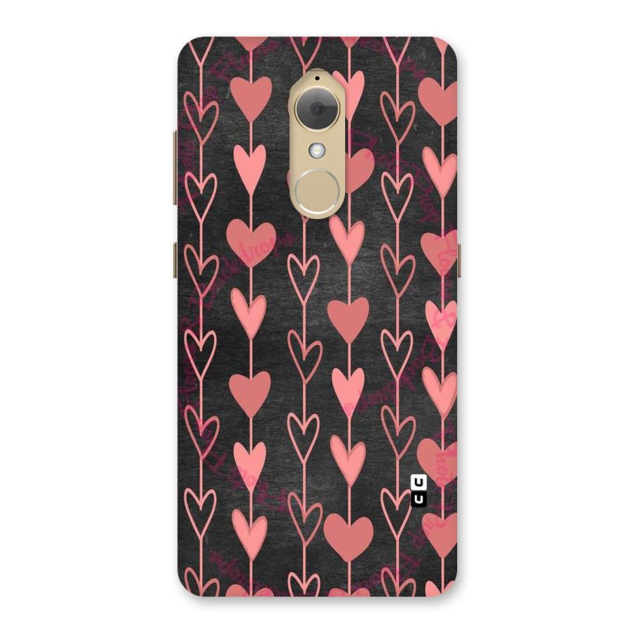 Chain Of Hearts Back Case for Lenovo K8
