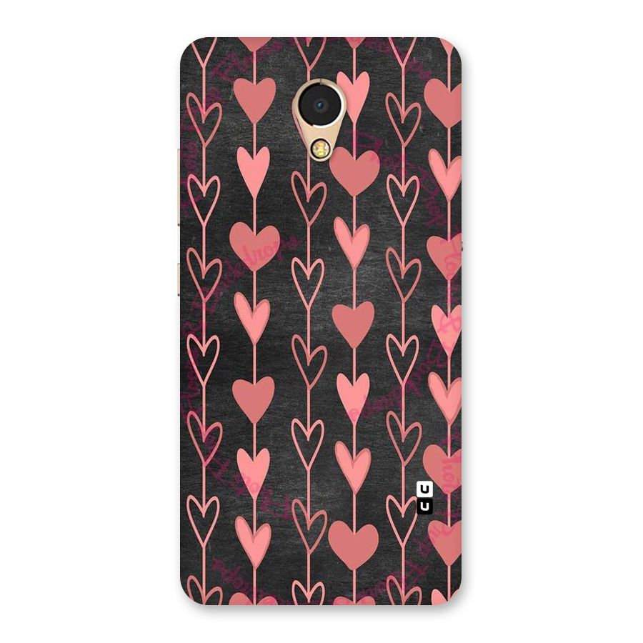 Chain Of Hearts Back Case for Lenovo P2